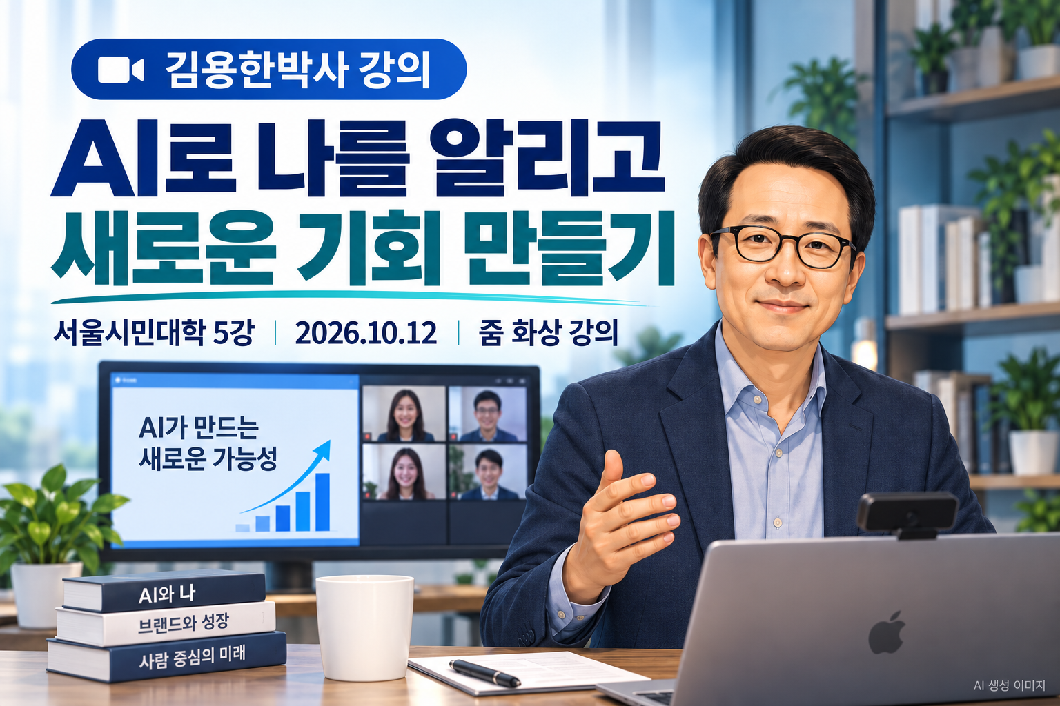 (김용한박사_강의) AI로 나를 알리고 새로운 기회를 만드는 법, 서울시민대학 5강 진행